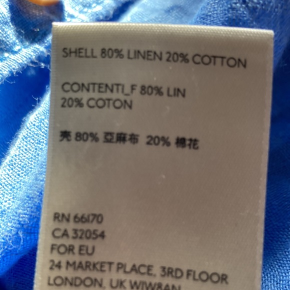 Pilcro and the letterpress by Anthropologie light blue button down shirt - Picture 5 of 6